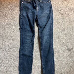 Good American Dark Blue Skinny Jeans